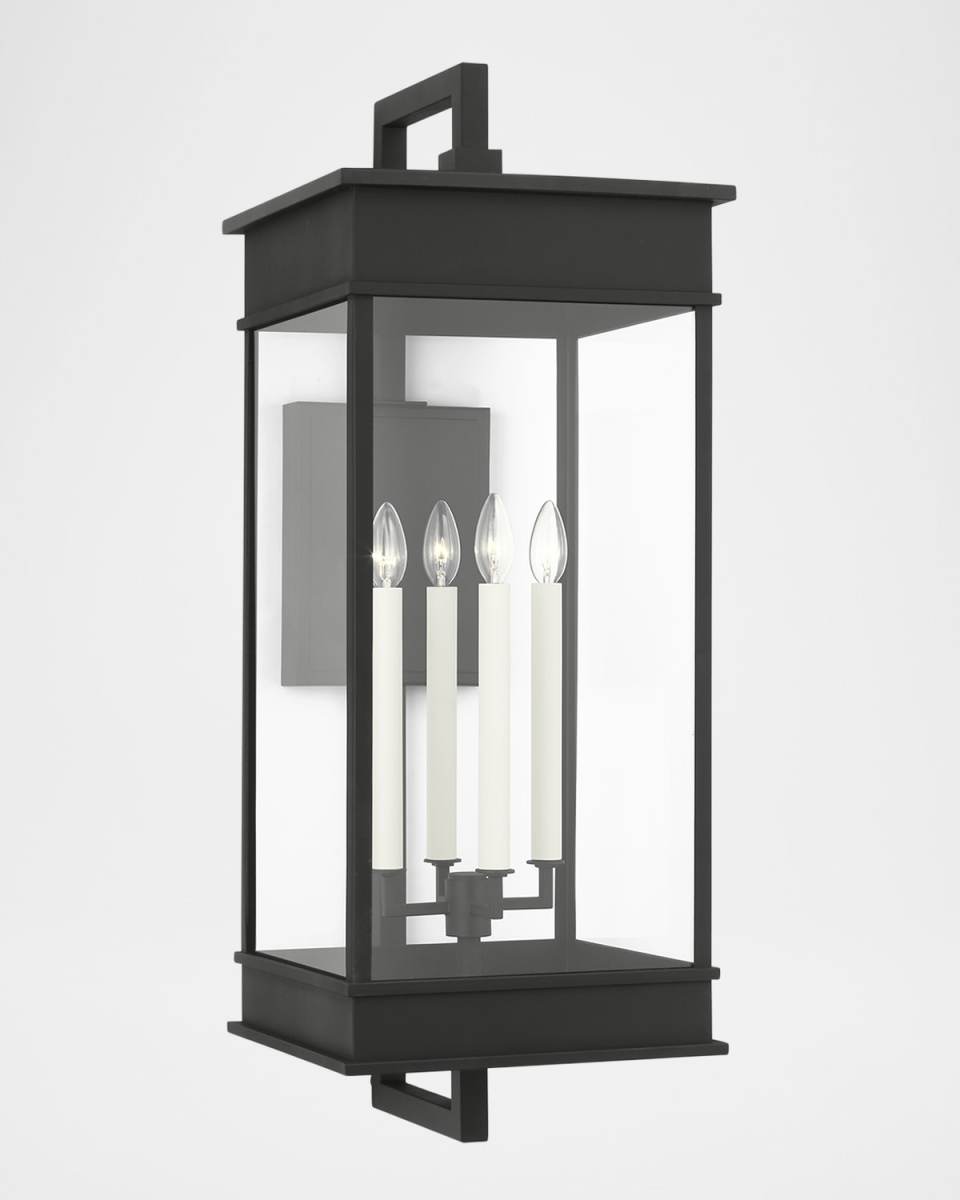 Cupertino 4-Light Extra Large Bracket Wall Lantern by Chapman & Myers